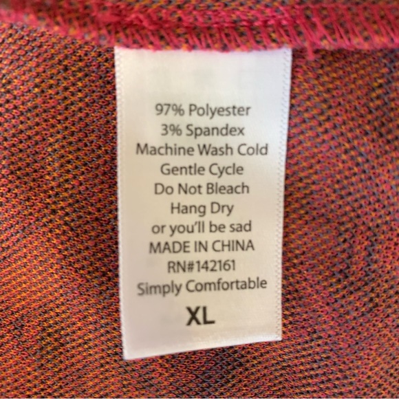 Lularoe Amelia new with tags dress size extra large - Picture 7 of 7